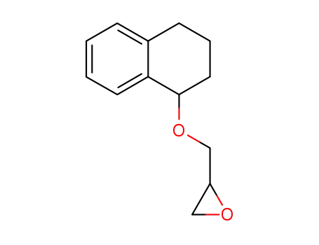 Molecular Structure of 80910-10-7 (2-[(1,2,3,4-TETRAHYDRONAPHTHALEN-1-YLOXY)METHYL]OXIRANE)