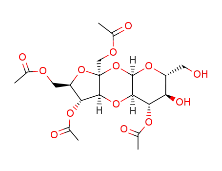 3,1',4',6'-tetra-O-acetyl-2,3'-anhydrosucrose