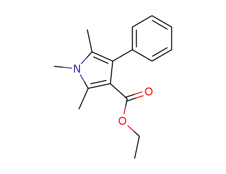 1H-Pyrrole-3-carboxylic acid, 1,2,5-trimethyl-4-phenyl-, ethyl ester