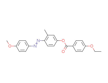 Benzoic acid, 4-ethoxy-, 4-[(4-methoxyphenyl)azo]-3-methylphenyl ester