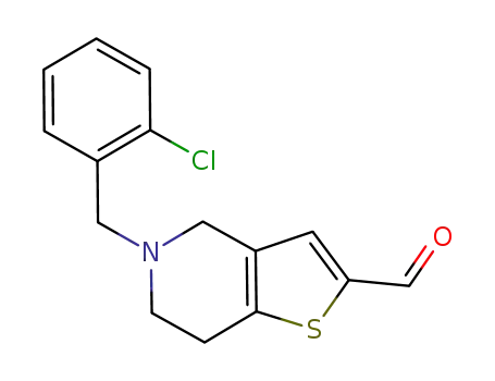 5-(o-chlorobenzyl)-2-formyl-4,5,6,7-tetrahydrothieno[3,2-c]pyridine