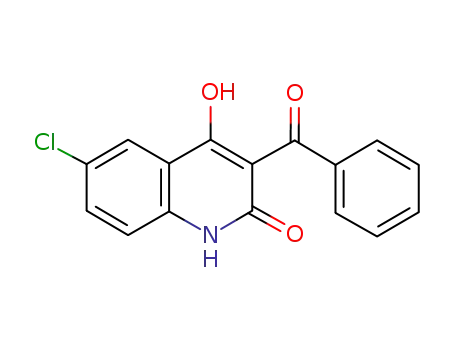 6-chloro-2-hydroxy-3-(phenylcarbonyl)quinolin-4(1H)-one