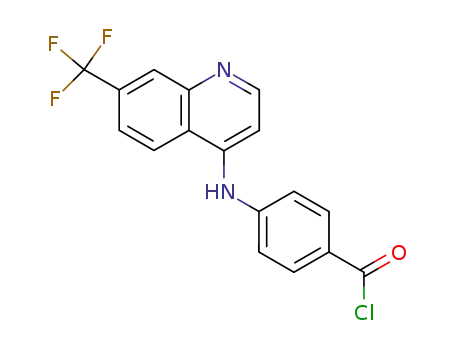 4-(7-Trifluoromethyl-quinolin-4-ylamino)-benzoyl chloride