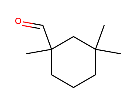 Molecular Structure of 140423-45-6 (Cyclohexanecarboxaldehyde, 1,3,3-trimethyl- (9CI))