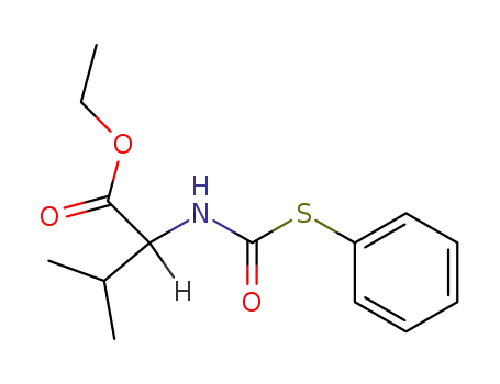 <i>N</i>-phenylsulfanylcarbonyl-DL-valine ethyl ester