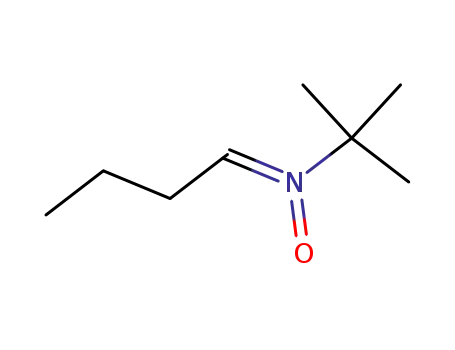 Molecular Structure of 72552-75-1 (N-butylidene-1,1-dimethylethanamine N-Oxide)