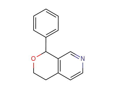 Molecular Structure of 126474-03-1 (1H-Pyrano[3,4-c]pyridine,3,4-dihydro-1-phenyl-(9CI))