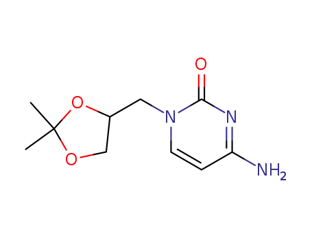 2(1H)-Pyrimidinone,
4-amino-1-[(2,2-dimethyl-1,3-dioxolan-4-yl)methyl]-, (S)-
