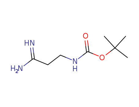 TERT-BUTYL (3-AMINO-3-IMINOPROPYL)CARBAMATE