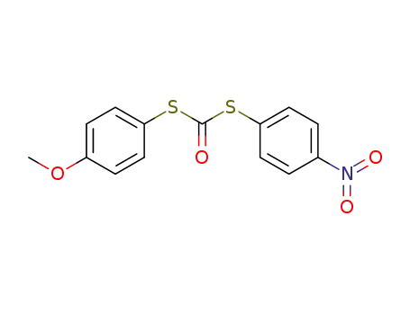 S-p-Methoxyphenyl-S-p-nitrophenyldithiocarbonat