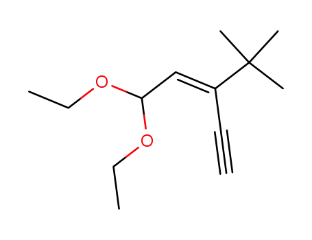 (<i>Z</i>)-3-<i>tert</i>-butyl-5,5-diethoxy-pent-3-en-1-yne