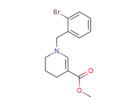 1-(2-bromobenzyl)-3-methoxycarbonyl-1,4,5,6-tetrahydropyridine