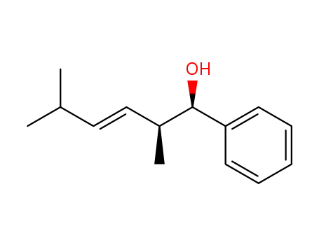 (E)-(1R,2S)-2,5-Dimethyl-1-phenyl-hex-3-en-1-ol