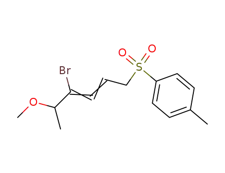 1-(4-Bromo-5-methoxy-hexa-2,3-diene-1-sulfonyl)-4-methyl-benzene