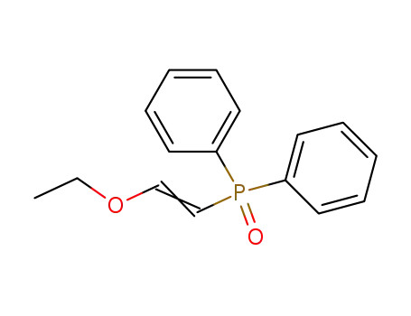 Molecular Structure of 23040-21-3 (Phosphine oxide, (2-ethoxyethenyl)diphenyl-)
