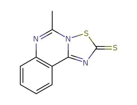 2H-[1,2,4]Thiadiazolo[2,3-c]quinazoline-2-thione, 5-methyl-