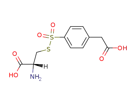 (R)-2-Amino-3-(4-carboxymethyl-benzenesulfonylsulfanyl)-propionic acid
