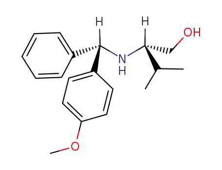 (S)-2-{[(S)-(4-Methoxy-phenyl)-phenyl-methyl]-amino}-3-methyl-butan-1-ol