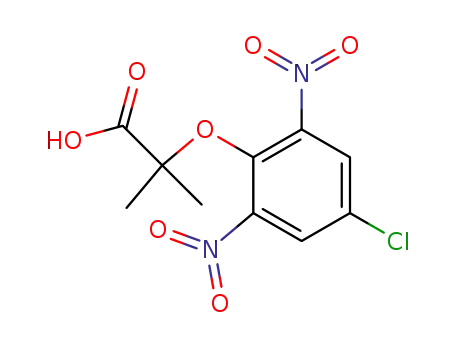 2-(2,6-dinito-4-chlorophenoxy)-2-methylpropanoic acid