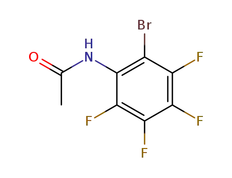 2-Brom-3,4,5,6-tetrafluor-acet-anilid