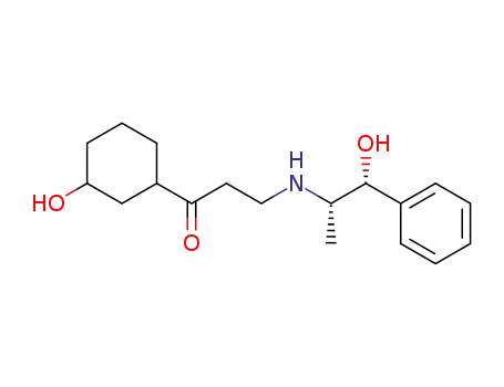 <3-Hydroxy-3-phenyl-propyl-(2)>-<3-(3-hydroxy-cyclohexyl)-3-oxo-propyl>amin