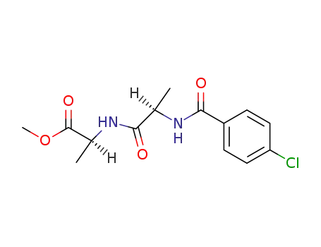 L-Alanine, N-[N-(4-chlorobenzoyl)-D-alanyl]-, methyl ester