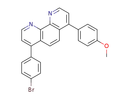 4-p-bromophenyl-7-p-methoxyphenyl-1,10-phenanthroline
