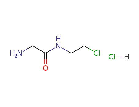 Molecular Structure of 4840-37-3 (N-(2-chloroethyl)glycinamide)