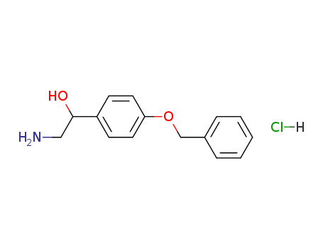 2-amino-1-(4-phenylmethoxyphenyl)ethanol,hydrochloride