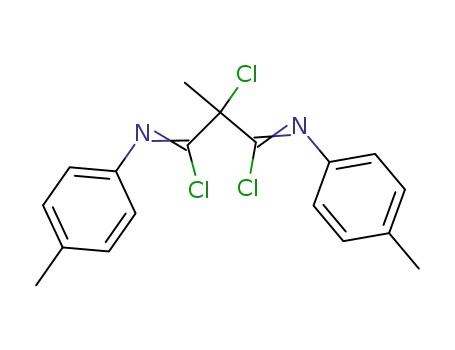 N,N'-bis(p-tolyl)methylchloromalonimidoyl chloride