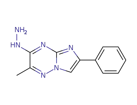 (2-Methyl-6-phenyl-imidazo[1,2-b][1,2,4]triazin-3-yl)-hydrazine