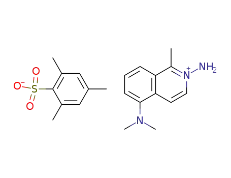 2,4,6-Trimethyl-benzenesulfonate2-amino-5-dimethylamino-1-methyl-isoquinolinium;
