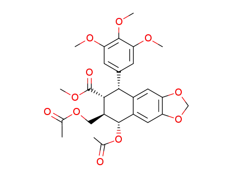 methyl podophyllotoxinate diacetate