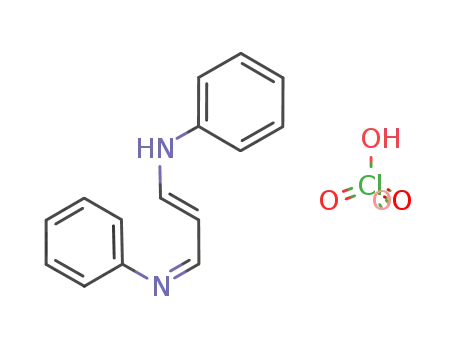 1,5-diphenyl-1H-1,5-diazapentadienium perchlorate
