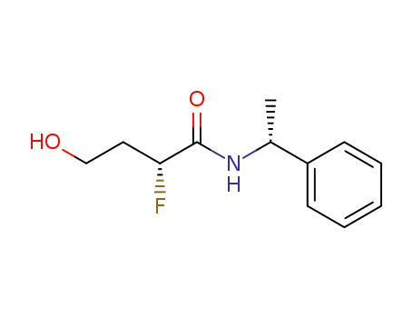 <R-(R<sup>*</sup>,R<sup>*</sup>)>-2-fluoro-4-hydroxy-N-(1-phenylethyl)butanamide