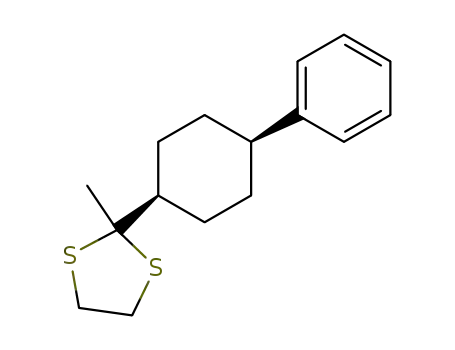 2-Methyl-2-(cis-4-phenylcyclohexyl)-1,3-dithiolan