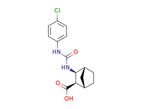 N-3-exo-carboxybicyclo<2.2.1>heptyl-2-exo-N'-(p-chlorophenyl)urea