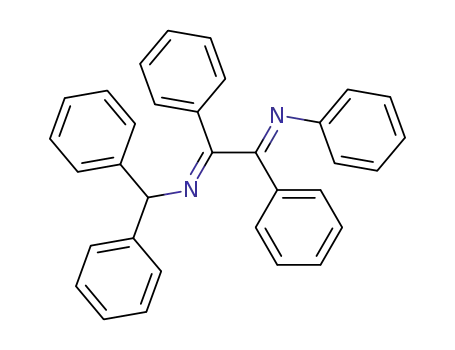 Benzenemethanamine, N-[diphenyl(phenylimino)ethylidene]-a-phenyl-