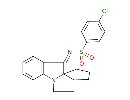 11-p-chlorophenylsulphonylimino-1,2,3,3a,4,5-hexahydro-11H-cyclopenta<2,3>pyrrolo<1,2-a>indole