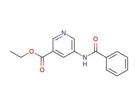 3-PYRIDINECARBOXYLIC ACID ETHYL 5-(BENZOYLAMINO)NICOTINATE