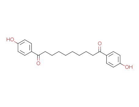 Molecular Structure of 2533-59-7 (1,10-bis-(4-hydroxy-phenyl)-decane-1,10-dione)
