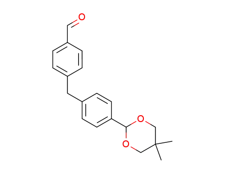 Benzaldehyde, 4-[[4-(5,5-dimethyl-1,3-dioxan-2-yl)phenyl]methyl]-