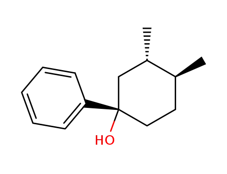 1-phenyl-t-3,c-4-dimethylcyclohexan-r-1-ol