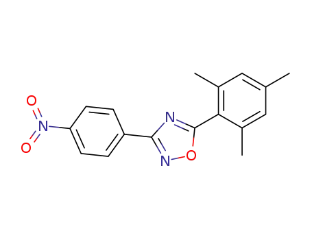 3-(4-Nitro-phenyl)-5-(2,4,6-trimethyl-phenyl)-[1,2,4]oxadiazole
