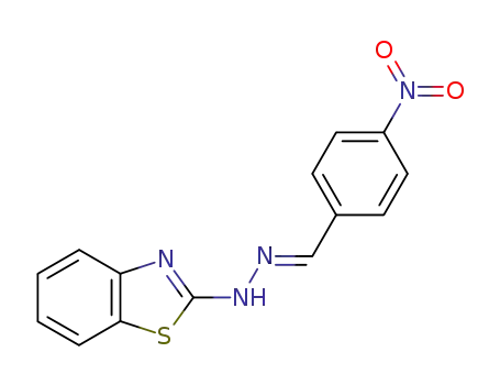 4-nitrobenzaldehyde 1,3-benzothiazol-2-ylhydrazone