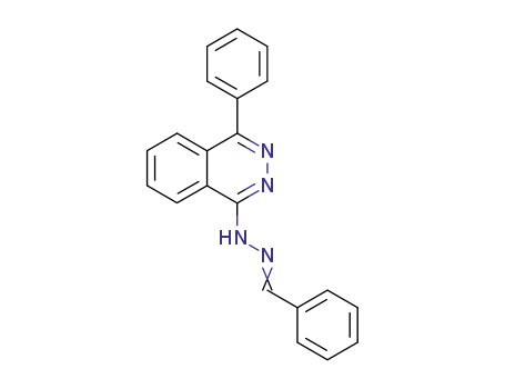 N-[1-Phenyl-meth-(E)-ylidene]-N'-(4-phenyl-phthalazin-1-yl)-hydrazine