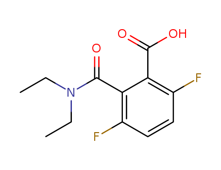 2-(Diethylcarbamoyl)-3,6-difluorobenzoic acid Cas no.131401-56-4 98%
