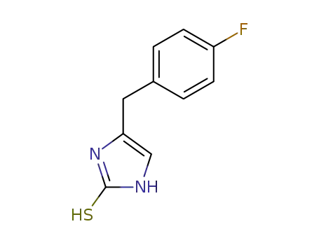 2H-Imidazole-2-thione, 1,3-dihydro-4-((4-fluorophenyl)methyl)-