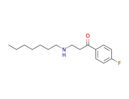 1-(4-Fluoro-phenyl)-3-heptylamino-propan-1-one