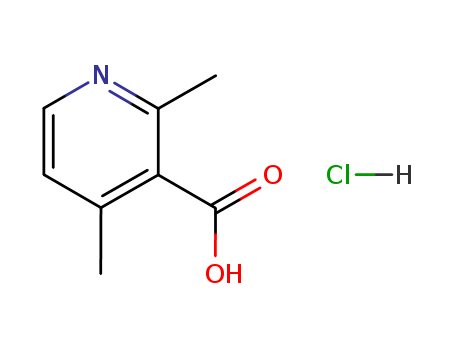 2,4-DIMETHYL-3-PYRIDINECARBOXYLIC ACID HYDROCHLORIDE